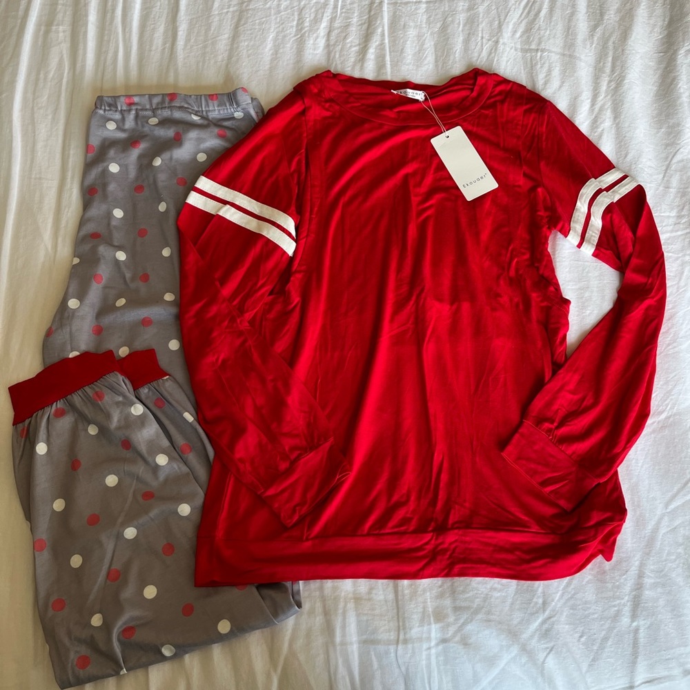 Sleep wear set- breast feeding friendly